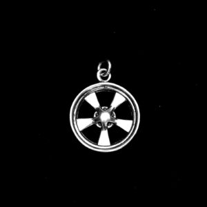 MAG WHEEL STERLING SILVER (92.5) CHARM