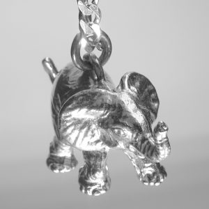 ELEPHANT STERLING SILVER PENDANT