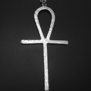 ANKH CROSS 3 X 2.5 INCHES-STERLING SILVER