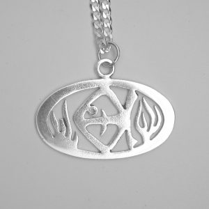 FISH IN THE SEA STERLING SILVER PENDANT