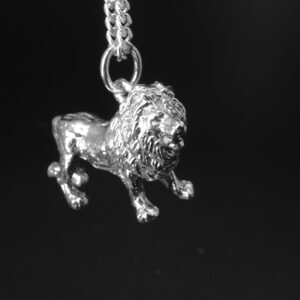 LION-STERLING SILVER PENDANT