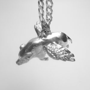 FLYING PIG PENDANT-STERLING SILVER