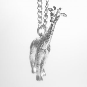 GIRAFFE STERLING SILVER PENDANT
