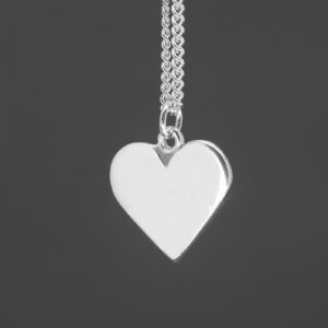HEART PENDANT-SOLID STERLING SILVER