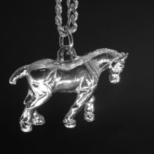 HORSE STERLING SILVER-FARM ANIMALS