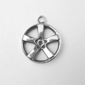 MAG WHEEL STERLING SILVER-CHARM (92.5)