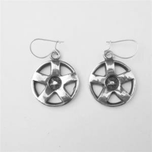 MAG WHEEL STERLING SILVER-EAR RING W/ WIRES