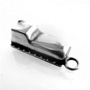 OIL PAN STERLING SILVER (92.5) CHARM