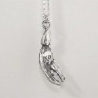 LOBSTER CLAW-STERLING SILVER PENDANT