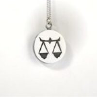 LIBRA PENDANT-STERLING SILVER
