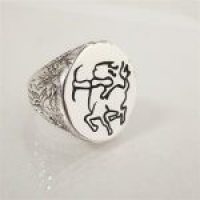 SAGITTARIUS RING-STERLING SILVER-
