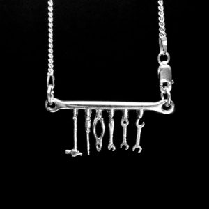 TOOL BAR PENDANT STERLING SILVER (92.5)