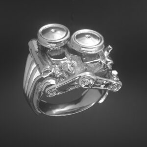 440 PLYMOUTH-CROSS RAM-STERLING SILVER