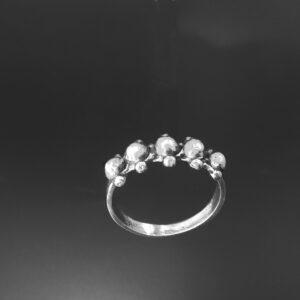 STERLING SILVER BALL RING